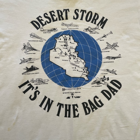 Screen Stars Other - VTG Desert Storm Single Stitch T-Shirt